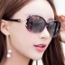 Kính mát nữ khuôn mặt tròn 2018 new anti-UV sunglasses mô hình ngôi sao thủy triều ladies kính thời trang cá tính thanh lịch
