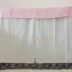 Weifang màu hồng nhỏ đơn giản màu đen và trắng kẻ sọc giường bông giường giường ngủ nam và nữ sinh viên ký túc xá rèm ký túc xá Bed Skirts & Valances