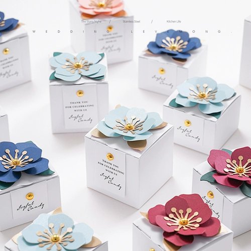 Новая белая свадебная свадьба творческая сахарная коробка Hattering Sugar Box оборудование для конфеты