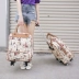 Hàn quốc phiên bản của bánh xe phổ túi xe đẩy túi du lịch nữ công suất lớn túi xách du lịch trên khung gầm ánh sáng túi hành lý khoảng cách ngắn