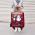 Hàn quốc phiên bản của bánh xe phổ túi xe đẩy túi du lịch nữ công suất lớn túi xách du lịch trên khung gầm ánh sáng túi hành lý khoảng cách ngắn balo du lich Túi du lịch