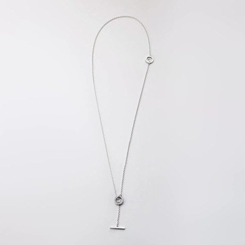 Ожерелье в стиле хип-хоп, модная элегантная цепочка до ключиц, серебро 925 пробы, подарок на день рождения