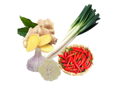 [优选调味组合（葱、姜、蒜、小红尖椒）300g/份 调味菜]