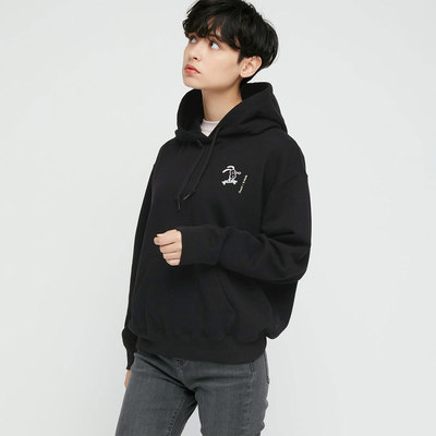 Uniqlo Женская одежда (UT) Арахис × Ю -Нагаба Свитер с капюшоном (длинные рукава) 437847