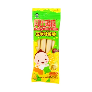 Рыбные палочки Want Want Bebi Mama (кукурузный вкус) 48г/пакет