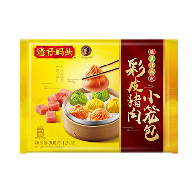 Wanchai Pier Delicious Свинина Сяо Лонг Бао с овощным соусом 300г