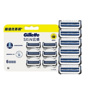 Облачное лезвие Gillette SKIN (6 лезвий)/карточка