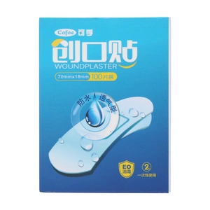 [可孚 创口贴 防水透气型 100片]