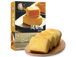 В начале октября пятый пирог Home Pineapple Crisp Crisp Craking Conster 180g (3 упаковки)