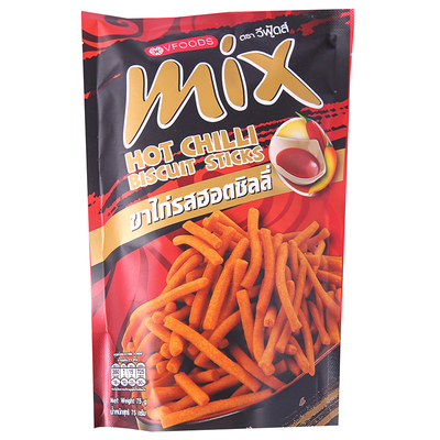 VFOODS Микс Хрустящие полоски пряные 75г/пакет