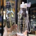 Cup nữ sinh viên phiên bản tiếng Hàn của cốc nước ngọt nhỏ bằng nhựa sáng tạo thân hình cá tính cầm tay đơn giản cầm chai thể thao thủy triều - Tách