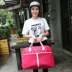 Công suất lớn Túi hành lý ngắn của Hàn Quốc túi du lịch nữ túi xách tay nữ nhẹ di chuyển đơn giản
