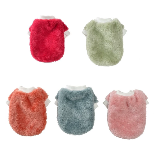 Домашняя одежда кошачья щенки котт кот плюшевые щенки, чтобы нести кикоби осень и зимняя теплая бархатная куртка