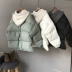 Mùa đông xuống áo phụ nữ ngắn trùm đầu Hàn Quốc phiên bản của Harajuku bf gió lỏng sinh viên bánh mì quần áo dày bông áo khoác
