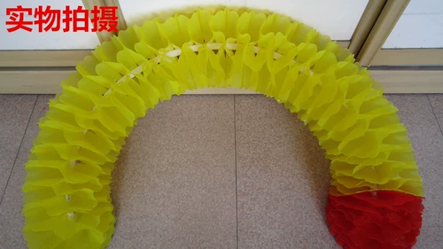 Ручная цветок пять отдеток цветочного кольца рук, передавая опору на большие гимнастические profire