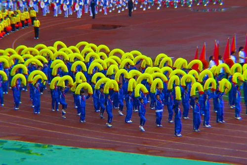 Ручная цветок пять отдеток цветочного кольца рук, передавая опору на большие гимнастические profire