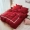 bông đỏ ròng rắn giường màu bông đặt giường váy một gia đình bốn Hàn Quốc công chúa phong cách mét giường bedspread đoạn 1.8m - Váy Petti