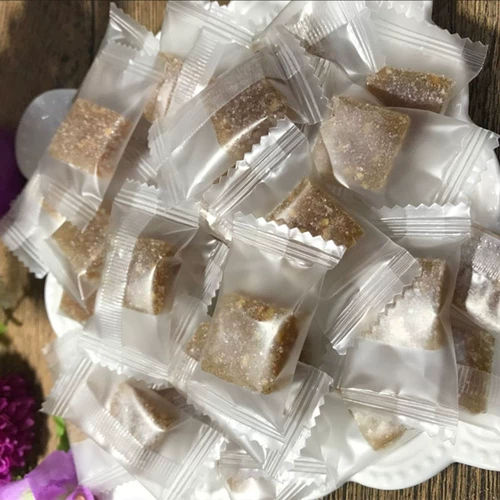 Оригинальный имбирный сахар с имбирным сахаром Хаошан Специальный кокосовый вкус коричневый сахар имбирный имбирный сахар. Случайная закуска 500 г бесплатная доставка