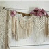 Treo tay làm bohemian handmade đám cưới rừng nền người bán hoa phụ kiện tấm thảm phong cách Bắc Âu Tapestry