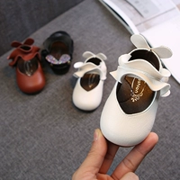 Детская обувь для девочек для раннего возраста для принцессы для кожаной обуви, 2 лет, мягкая подошва