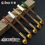 Мужская старомодная ретро медная курительная трубка ручной работы, подарок на день рождения