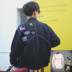 Hàn quốc ulzzang denim áo khoác nam Hàn Quốc phiên bản lỏng sinh viên áo khoác ngoài mùa thu xu hướng áo khoác Harajuku bf phổ biến Áo khoác