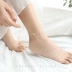 Vòng chân bạc nữ 925 sterling phiên bản Hàn Quốc của đơn giản mắt cá chân chuỗi vuông chải chuốt bạn gái sinh viên thiết kế thích hợp cá tính - Vòng chân Vòng chân