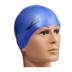 Mũ bơi màu đen Đàn ông và phụ nữ thiết bị bơi silicone Mũ bơi không thấm nước dành cho người lớn PU Mũ bơi mùa hè chuyên nghiệp Tóc dài - Mũ bơi mũ bơi cho bé gái Mũ bơi