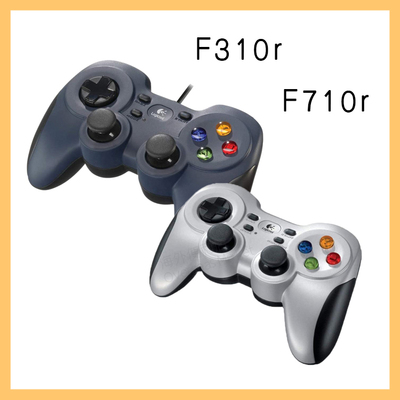 Logicool Logitech Wired Wireless USB Game E -Sports обрабатывает F310 R F710 Computer PC двойной джойстик