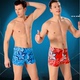 Đồ bơi nam Boxer Thời trang khô nhanh Thoải mái Bộ đồ bơi nam Bộ cộng với phân bón XL Quần lửng bơi suối nước nóng đồ bơi cho nam Nam bơi đầm