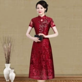 Элитное свадебное платье для мамы, вечернее платье, юбка, ципао, яркий броский стиль