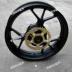 Road Race Yongyuan Hurricane Motorcycle 17 inch Double Disc Phanh Wheel Hub Phụ kiện New Century Horizon Ducati - Vành xe máy