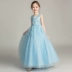 Váy công chúa váy mùa hè phồng cô gái váy bé gái piano chủ nhà biểu diễn siêu nước ngoài trẻ em - Váy trẻ em Váy trẻ em