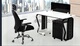 Bàn nhân viên nội thất văn phòng hiện đại đơn giản 2 4 6 người màn hình nhân viên làm việc kết hợp ghế sàn Nội thất văn phòng
