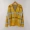 2017 mùa thu và mùa đông new EYEYE vàng tím dày dòng áo len kẻ sọc đan cardigan sinh viên vài mô hình áo