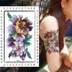 Màu Hoa Mẫu Đơn Hoa Nhãn Dán Hình Xăm Không Thấm Nước Nữ Dài Lasting Flower Body Painting Nhân Tạo Cánh Tay Hoa Bụng Chân Sticker hình xăm dán kín tay Vẽ trên cơ thể