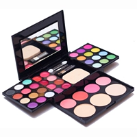 Mới bắt đầu Trang Điểm Bột Hộp Trang Điểm Pan 39 Màu Trang Điểm Set Complete Set Pearlescent Powder Eyeshadow Palette Vẻ Đẹp phấn mắt etude house