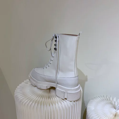 Martens, Tide, демисезонный ремень в английском стиле на платформе, короткие сапоги, ботинки, 2020, в британском стиле