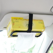 Xe dễ thương sáng tạo với khăn giấy kẹp clip khăn giấy che nắng treo khăn giấy khung - Kính