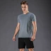 Thể thao phù hợp với nam mùa hè nhanh khô chạy quần áo tập thể dục vớ ngắn tay quần short phù hợp với hai mảnh chạy phù hợp với