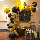 Брендовое золотое детское вечернее платье, воздушный шар, постер, подарок на день рождения, делается под заказ