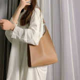 Сумка через плечо, портативная вместительная и большая сумка подмышку, барсетка, сумка на одно плечо, 2020, в корейском стиле