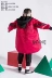 Quần áo nam và nữ của Lafley 2019 mới áo khoác dài trùm đầu áo khoác mùa thu quần áo lớn cho trẻ em nghỉ lễ hai mảnh 9051 - Áo khoác