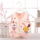 Mùa xuân và mùa thu bé vest nam giới và phụ nữ bé cotton phần mỏng dày quần áo trẻ em không tay vest vest mua 2 tặng 1 miễn phí gile lông sang chảnh bé gái Áo ghi lê