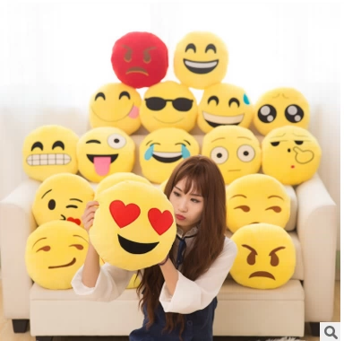 Большой креативный QQ смайон с эмотиком теплы