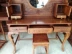 Lắp ráp bàn gỗ gụ bàn trang điểm gỗ hồng mộc Phòng ngủ châu Âu mỹ phẩm bàn gỗ rắn đa chức năng làm đẹp gương bàn - Bộ đồ nội thất