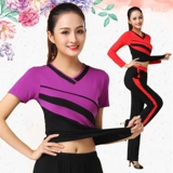 Комплект, осенний лонгслив, танцующая спортивная одежда