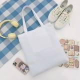 Тканевый мешок, вместительная и большая сумка на одно плечо, шоппер, подходит для студента