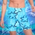 Thời trang mới in kích thước lớn quần bơi năm điểm béo nam cộng với phân bón XL boxer áo tắm nam nóng bỏng quần bơi đi biển nam Nam bơi đầm
