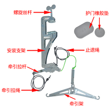 Тренажер для шеи 永辉门悬颈椎牵引架家用牵引器 颈托挂钩式脖子牵引带脊椎拉伸器
